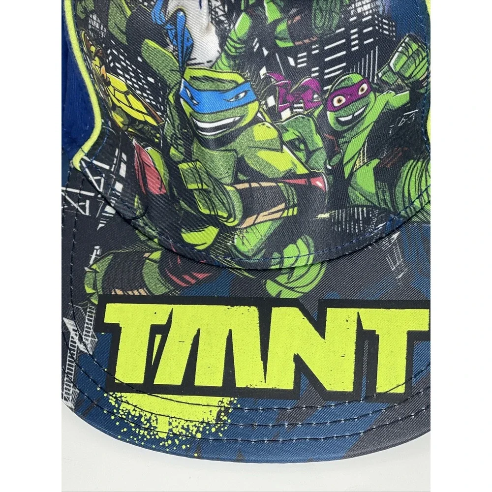 Nickelodeon Teenage Mutant Ninja Turtles Kids Blue Snapback Hat TMNT 2016 Logo